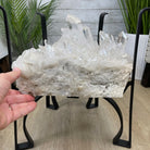 Extra Plus Quality Brazilian Clear Quartz Coffee Table, 64.4 lbs & 16" tall #1389-0006 by Brazil Gems - Brazil GemsBrazil GemsExtra Plus Quality Brazilian Clear Quartz Coffee Table, 64.4 lbs & 16" tall #1389-0006 by Brazil GemsTables: Coffee1389-0006