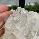 Extra Plus Quality Brazilian Clear Quartz Coffee Table, 64.4 lbs & 16" tall #1389-0006 by Brazil Gems - Brazil GemsBrazil GemsExtra Plus Quality Brazilian Clear Quartz Coffee Table, 64.4 lbs & 16" tall #1389-0006 by Brazil GemsTables: Coffee1389-0006