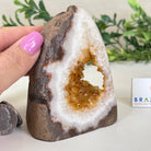 Extra Plus Quality Citrine Cluster w/ flat base, 3.8" Tall 5612 - 0198 - Brazil GemsBrazil GemsExtra Plus Quality Citrine Cluster w/ flat base, 3.8" Tall 5612 - 0198Small Clusters with Flat Bases5612 - 0198