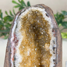 Extra Plus Quality Citrine Cluster w/ flat base, 4.1" Tall 5612 - 0212 - Brazil GemsBrazil GemsExtra Plus Quality Citrine Cluster w/ flat base, 4.1" Tall 5612 - 0212Small Clusters with Flat Bases5612 - 0212