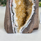 Extra Plus Quality Citrine Cluster w/ flat base, 4.1" Tall 5612 - 0212 - Brazil GemsBrazil GemsExtra Plus Quality Citrine Cluster w/ flat base, 4.1" Tall 5612 - 0212Small Clusters with Flat Bases5612 - 0212