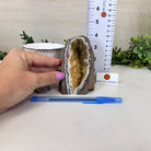 Extra Plus Quality Citrine Cluster w/ flat base, 4.1" Tall 5612 - 0212 - Brazil GemsBrazil GemsExtra Plus Quality Citrine Cluster w/ flat base, 4.1" Tall 5612 - 0212Small Clusters with Flat Bases5612 - 0212