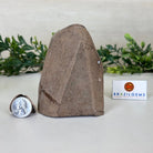 Extra Plus Quality Citrine Cluster w/ flat base, 4.2" Tall 5612 - 0226 - Brazil GemsBrazil GemsExtra Plus Quality Citrine Cluster w/ flat base, 4.2" Tall 5612 - 0226Small Clusters with Flat Bases5612 - 0226