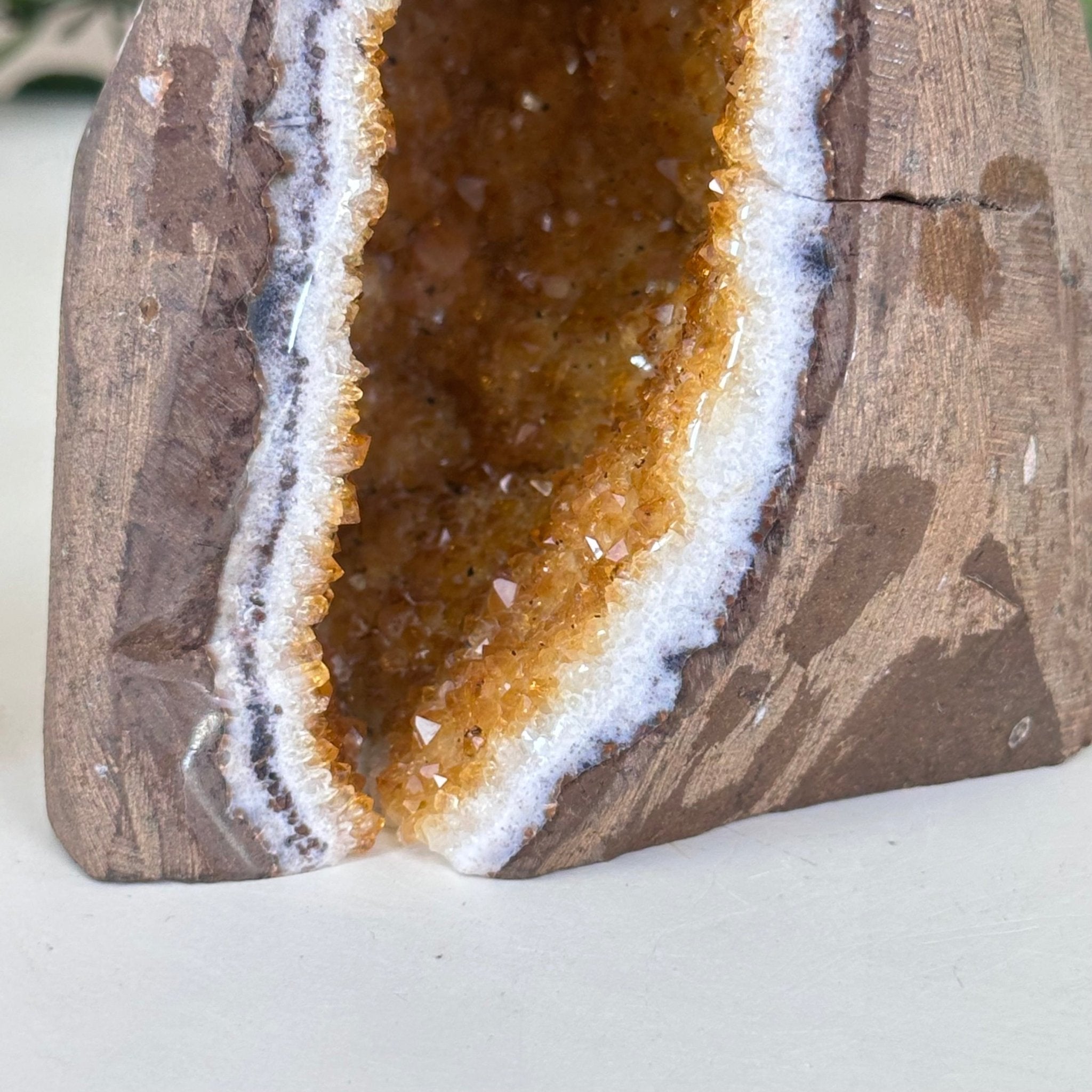 Extra Plus Quality Citrine Cluster w/ flat base, 4.2" Tall 5612 - 0226 - Brazil GemsBrazil GemsExtra Plus Quality Citrine Cluster w/ flat base, 4.2" Tall 5612 - 0226Small Clusters with Flat Bases5612 - 0226