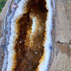 Extra Plus Quality Citrine Cluster w/ flat base, 4.2" Tall 5612 - 0226 - Brazil GemsBrazil GemsExtra Plus Quality Citrine Cluster w/ flat base, 4.2" Tall 5612 - 0226Small Clusters with Flat Bases5612 - 0226