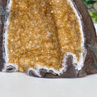 Extra Plus Quality Citrine Cluster w/ flat base, 4.2" Tall 5612 - 0240 - Brazil GemsBrazil GemsExtra Plus Quality Citrine Cluster w/ flat base, 4.2" Tall 5612 - 0240Small Clusters with Flat Bases5612 - 0240