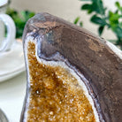 Extra Plus Quality Citrine Cluster w/ flat base, 4.2" Tall 5612 - 0240 - Brazil GemsBrazil GemsExtra Plus Quality Citrine Cluster w/ flat base, 4.2" Tall 5612 - 0240Small Clusters with Flat Bases5612 - 0240