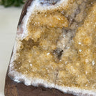 Extra Plus Quality Citrine Cluster w/ flat base, 4.5" Tall 5612 - 0221 - Brazil GemsBrazil GemsExtra Plus Quality Citrine Cluster w/ flat base, 4.5" Tall 5612 - 0221Small Clusters with Flat Bases5612 - 0221