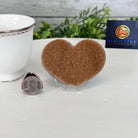 Extra Plus Quality Pink Amethyst Heart Geode on an Acrylic Stand, 0.37 lbs & 2.25" Tall #5462-0082 by Brazil Gems - Brazil GemsBrazil GemsExtra Plus Quality Pink Amethyst Heart Geode on an Acrylic Stand, 0.37 lbs & 2.25" Tall #5462-0082 by Brazil GemsHearts5462-0082