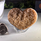Extra Plus Quality Pink Amethyst Heart Geode on an Acrylic Stand, 0.37 lbs & 2.25" Tall #5462-0082 by Brazil Gems - Brazil GemsBrazil GemsExtra Plus Quality Pink Amethyst Heart Geode on an Acrylic Stand, 0.37 lbs & 2.25" Tall #5462-0082 by Brazil GemsHearts5462-0082