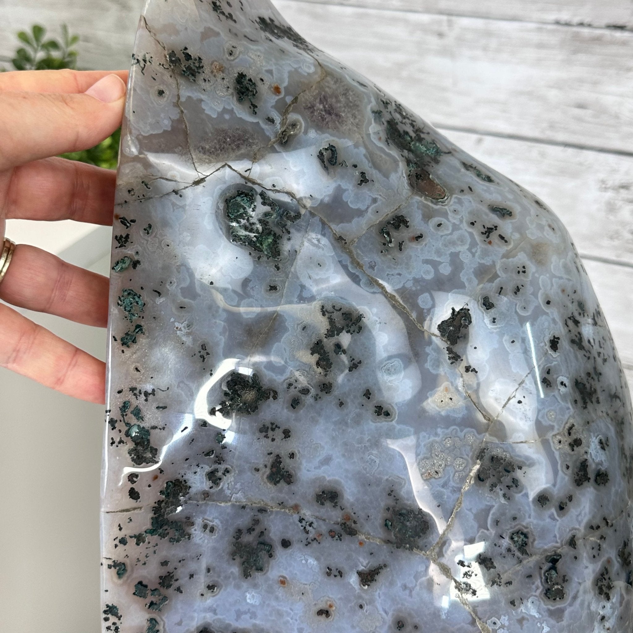 Extra Plus Quality Polished Brazilian Amethyst Cathedral, 103.7 lbs & 23" tall Model #5602-0061 by Brazil Gems - Brazil GemsBrazil GemsExtra Plus Quality Polished Brazilian Amethyst Cathedral, 103.7 lbs & 23" tall Model #5602-0061 by Brazil GemsPolished Cathedrals5602-0061