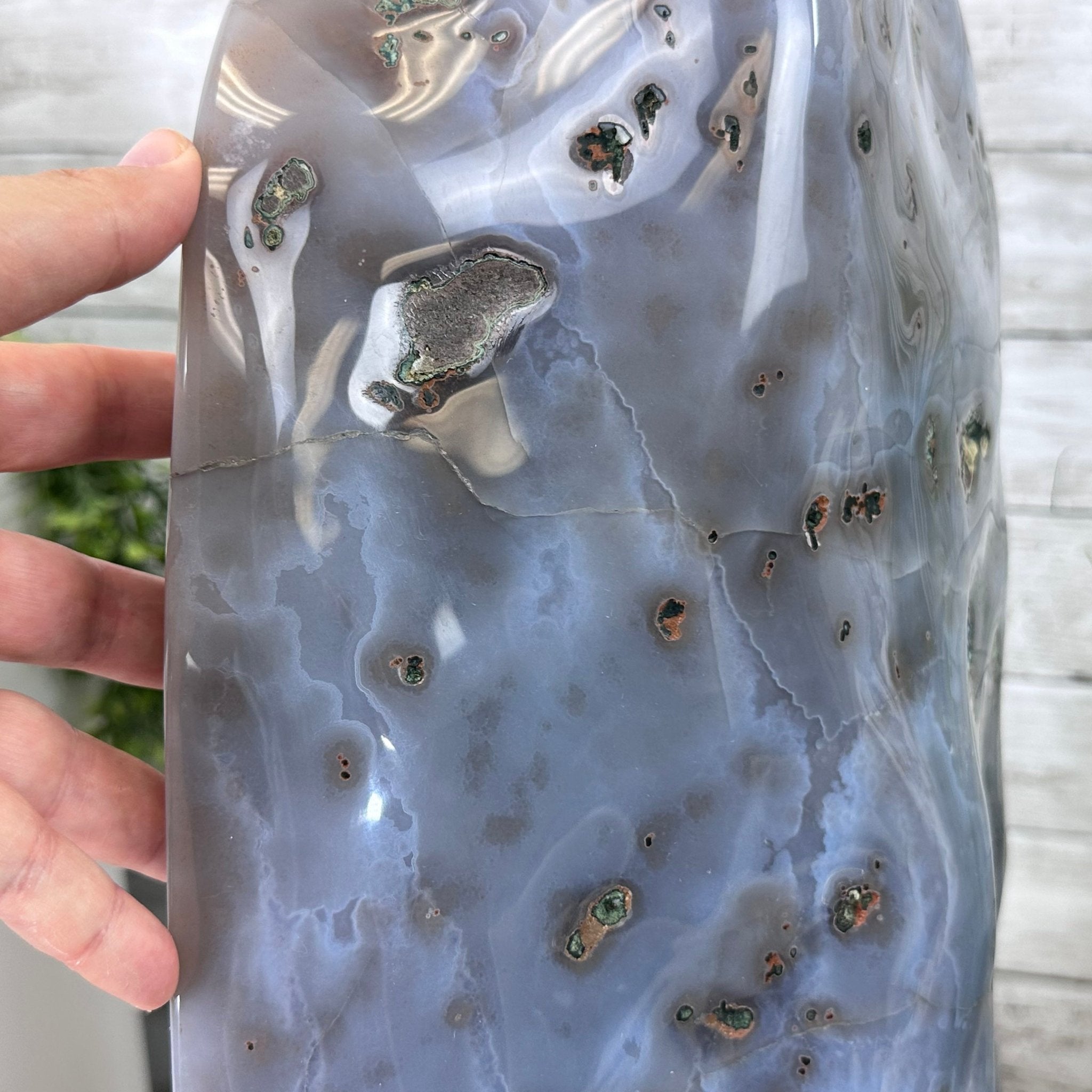 Extra Plus Quality Polished Brazilian Amethyst Cathedral, 107.8 lbs & 22.8" tall Model #5602-0062 by Brazil Gems - Brazil GemsBrazil GemsExtra Plus Quality Polished Brazilian Amethyst Cathedral, 107.8 lbs & 22.8" tall Model #5602-0062 by Brazil GemsPolished Cathedrals5602-0062