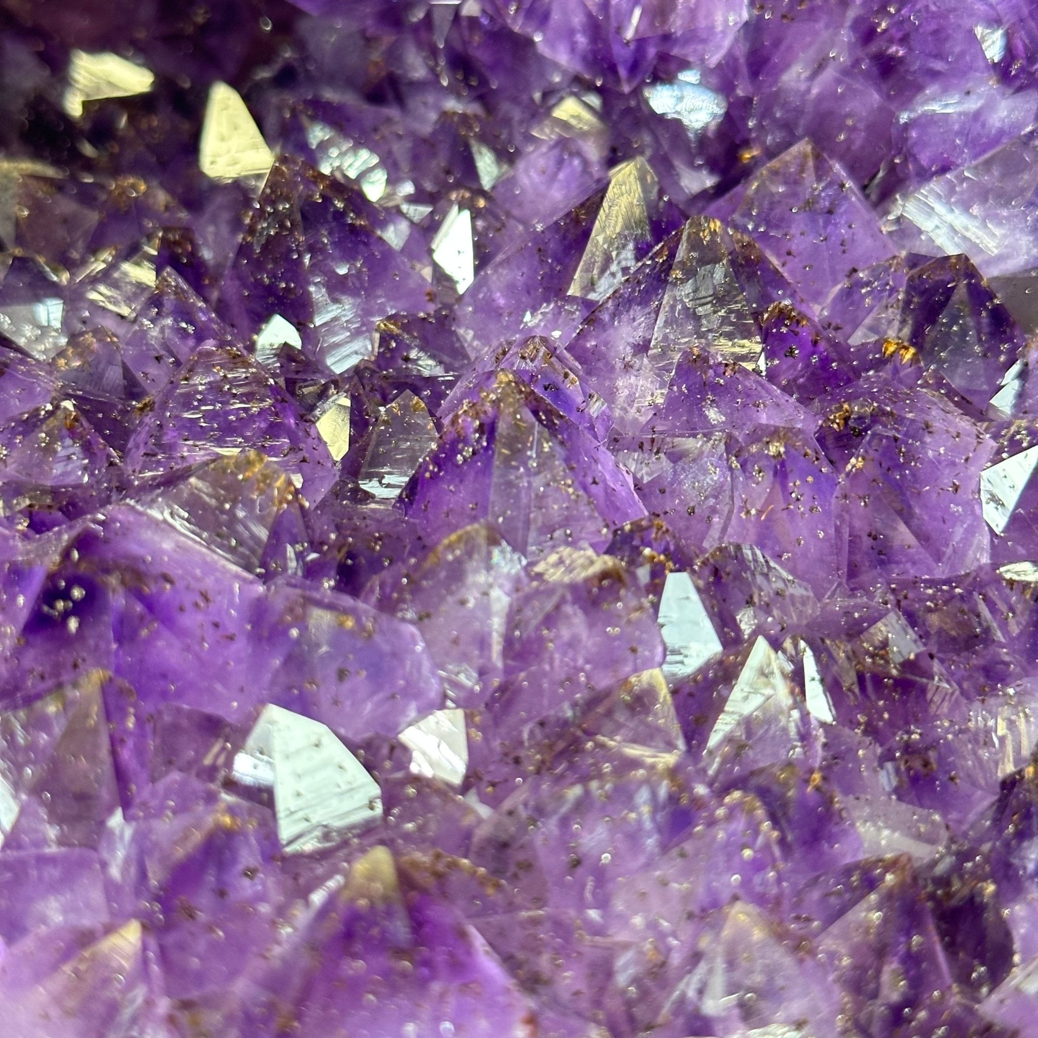 Extra Plus Quality Polished Brazilian Amethyst Cathedral, 107.8 lbs & 22.8" tall Model #5602-0062 by Brazil Gems - Brazil GemsBrazil GemsExtra Plus Quality Polished Brazilian Amethyst Cathedral, 107.8 lbs & 22.8" tall Model #5602-0062 by Brazil GemsPolished Cathedrals5602-0062