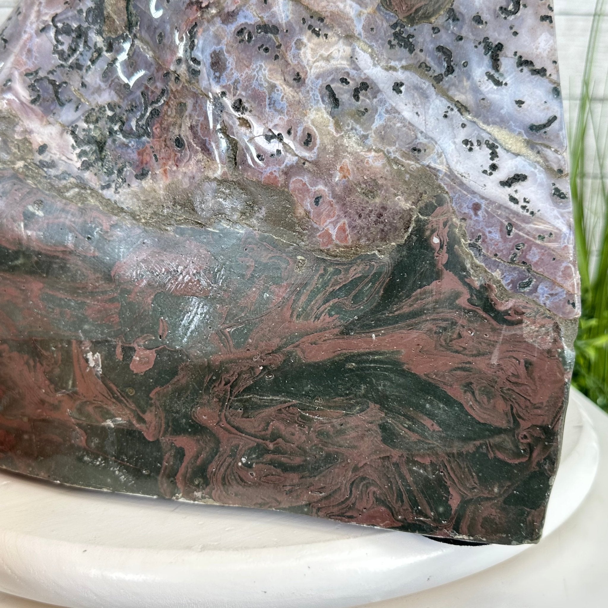 Extra Plus Quality Polished Brazilian Amethyst Cathedral, 114.2 lbs & 23" tall Model #5602-0166 by Brazil Gems - Brazil GemsBrazil GemsExtra Plus Quality Polished Brazilian Amethyst Cathedral, 114.2 lbs & 23" tall Model #5602-0166 by Brazil GemsPolished Cathedrals5602-0166