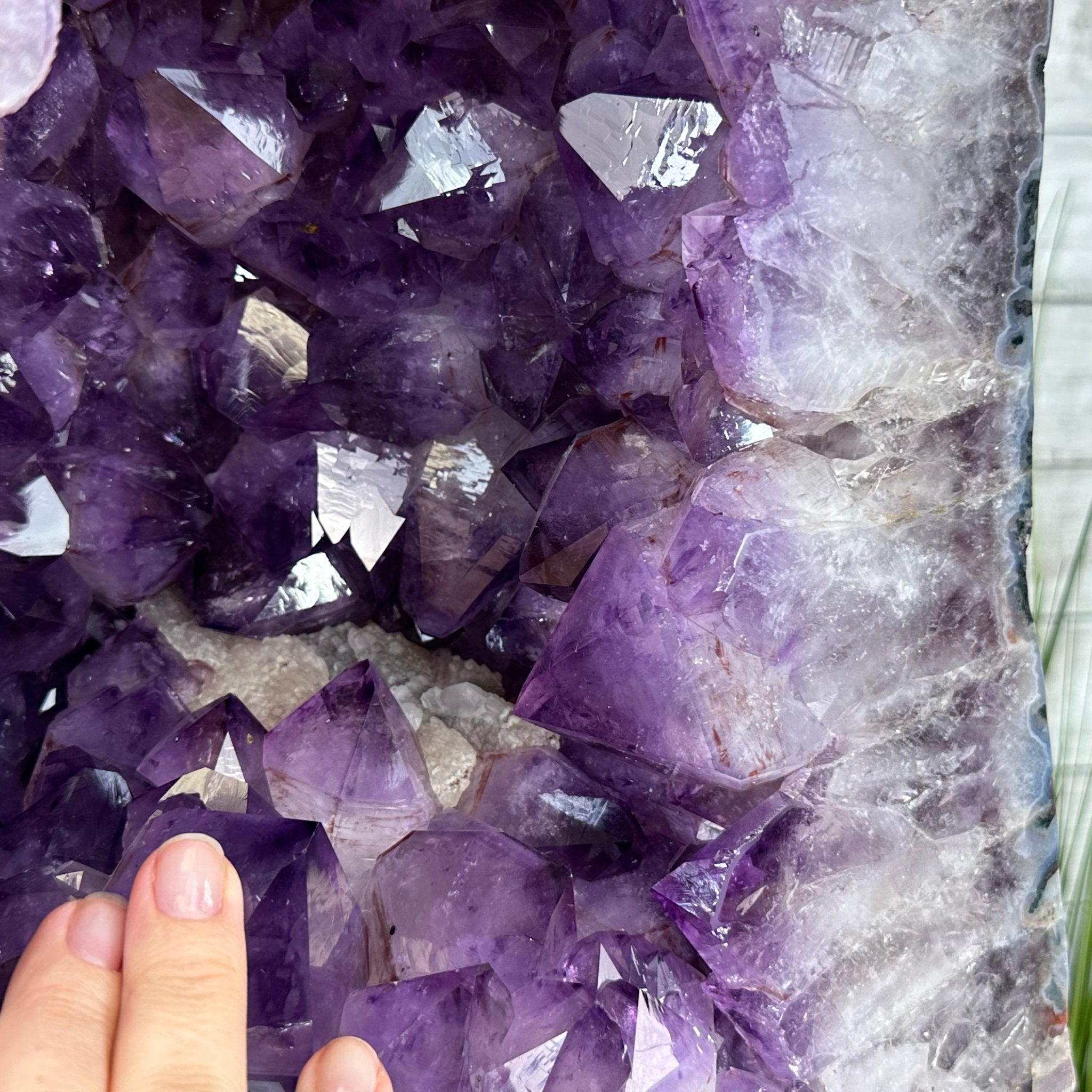 Extra Plus Quality Polished Brazilian Amethyst Cathedral, 114.2 lbs & 23" tall Model #5602-0166 by Brazil Gems - Brazil GemsBrazil GemsExtra Plus Quality Polished Brazilian Amethyst Cathedral, 114.2 lbs & 23" tall Model #5602-0166 by Brazil GemsPolished Cathedrals5602-0166