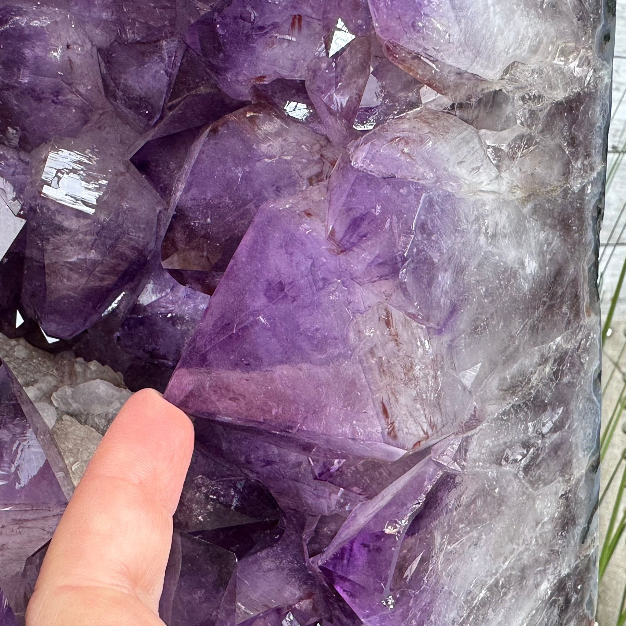 Extra Plus Quality Polished Brazilian Amethyst Cathedral, 114.2 lbs & 23" tall Model #5602-0166 by Brazil Gems - Brazil GemsBrazil GemsExtra Plus Quality Polished Brazilian Amethyst Cathedral, 114.2 lbs & 23" tall Model #5602-0166 by Brazil GemsPolished Cathedrals5602-0166