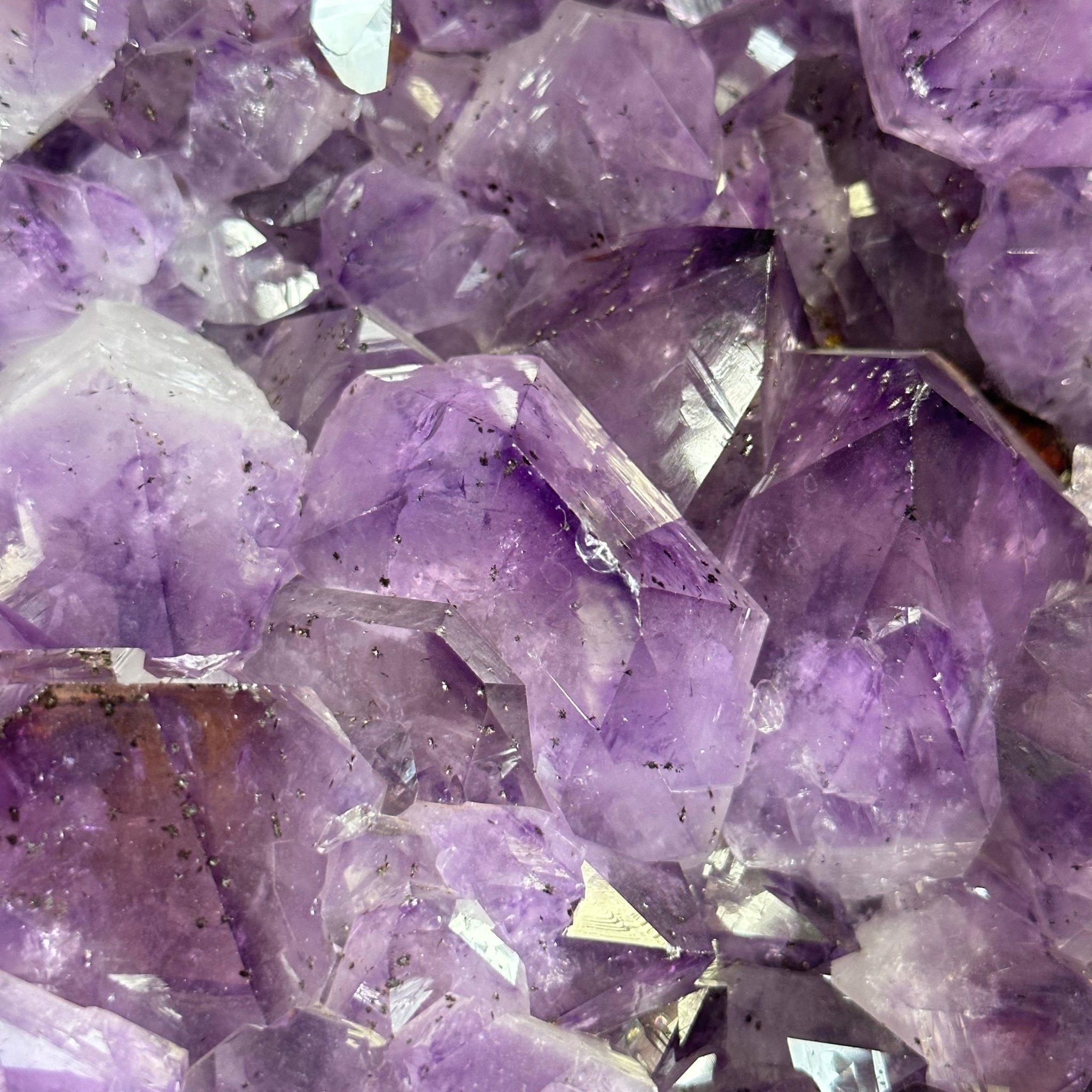 Extra Plus Quality Polished Brazilian Amethyst Cathedral, 115.9 lbs & 26.25" tall Model #5602-0065 by Brazil Gems - Brazil GemsBrazil GemsExtra Plus Quality Polished Brazilian Amethyst Cathedral, 115.9 lbs & 26.25" tall Model #5602-0065 by Brazil GemsPolished Cathedrals5602-0065