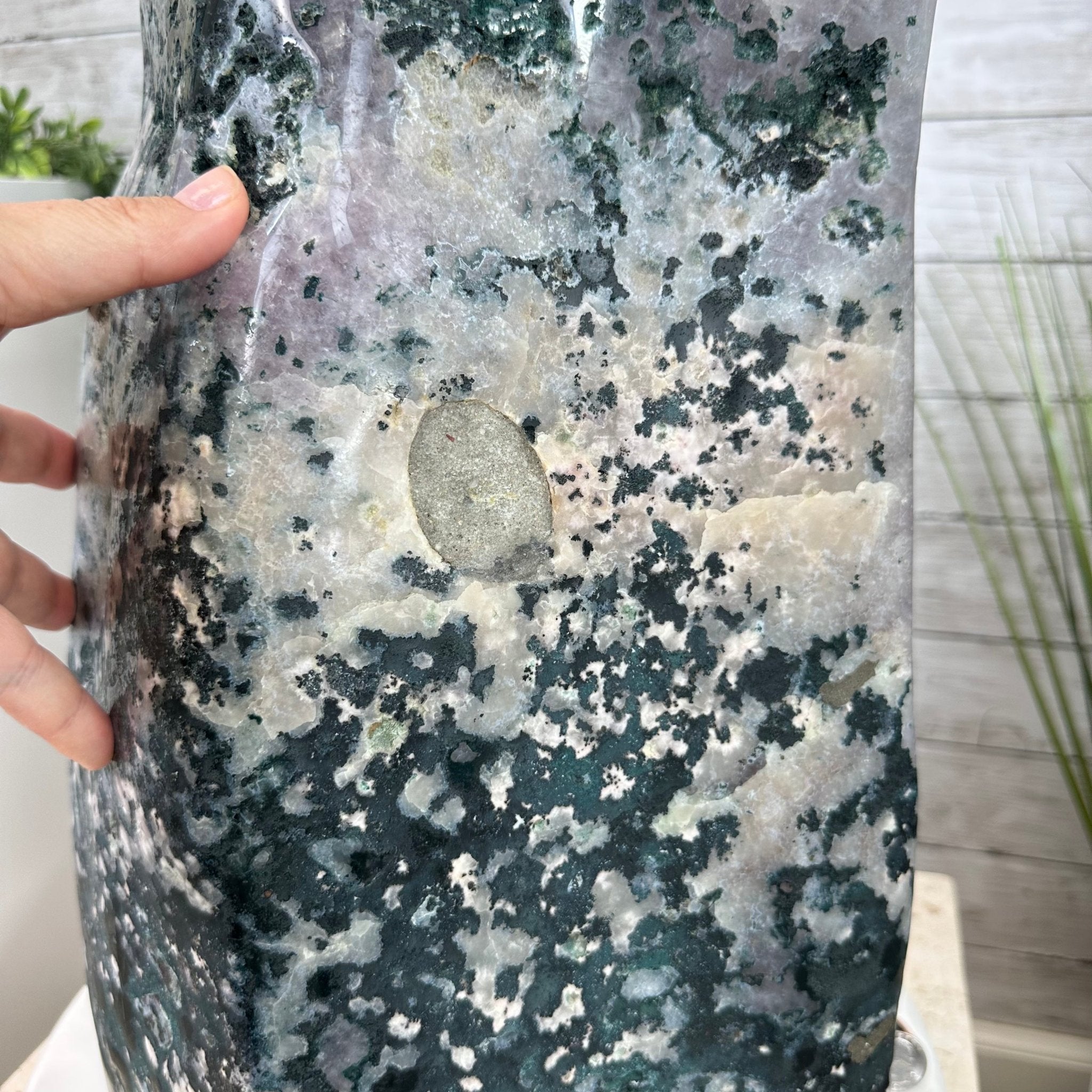 Extra Plus Quality Polished Brazilian Amethyst Cathedral, 115.9 lbs & 26.25" tall Model #5602-0065 by Brazil Gems - Brazil GemsBrazil GemsExtra Plus Quality Polished Brazilian Amethyst Cathedral, 115.9 lbs & 26.25" tall Model #5602-0065 by Brazil GemsPolished Cathedrals5602-0065