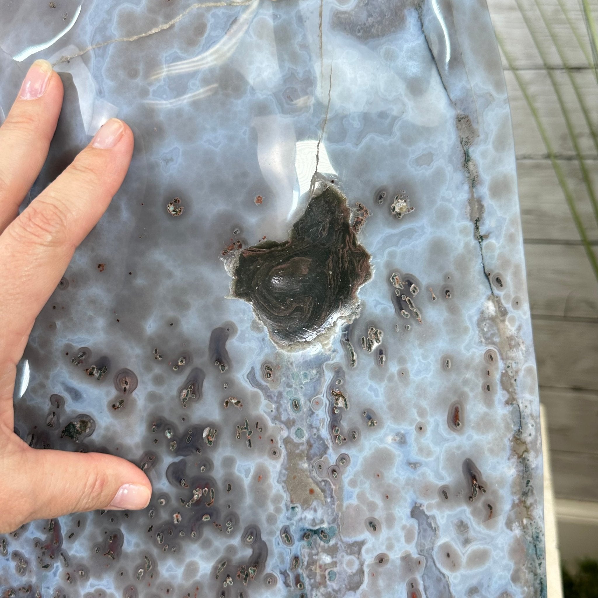 Extra Plus Quality Polished Brazilian Amethyst Cathedral, 116.9 lbs & 20.6" tall Model #5602-0011 by Brazil Gems - Brazil GemsBrazil GemsExtra Plus Quality Polished Brazilian Amethyst Cathedral, 116.9 lbs & 20.6" tall Model #5602-0011 by Brazil GemsPolished Cathedrals5602-0011