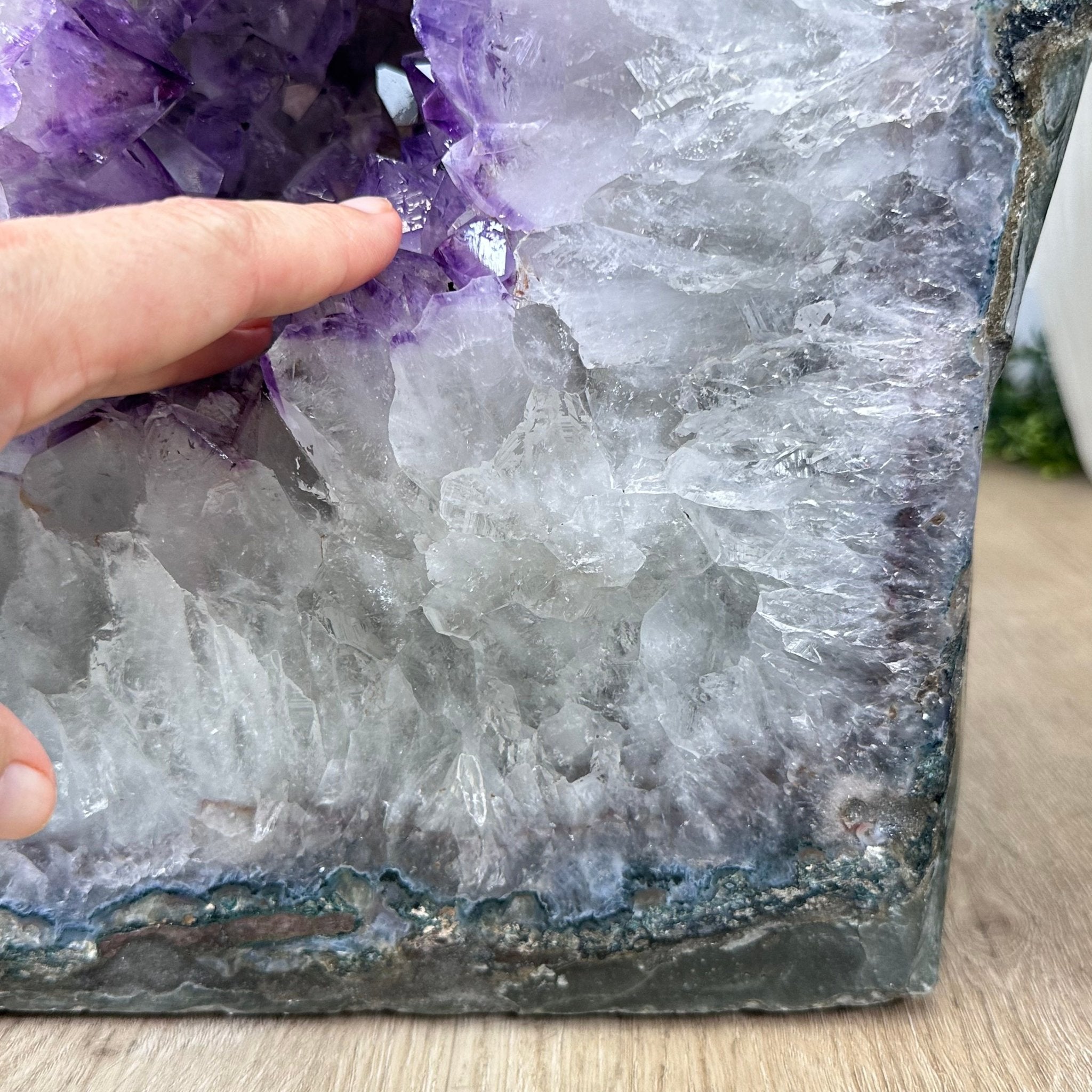 Extra Plus Quality Polished Brazilian Amethyst Cathedral, 148.2 lbs & 37.5" tall Model #5602-0183 by Brazil Gems - Brazil GemsBrazil GemsExtra Plus Quality Polished Brazilian Amethyst Cathedral, 148.2 lbs & 37.5" tall Model #5602-0183 by Brazil GemsPolished Cathedrals5602-0183