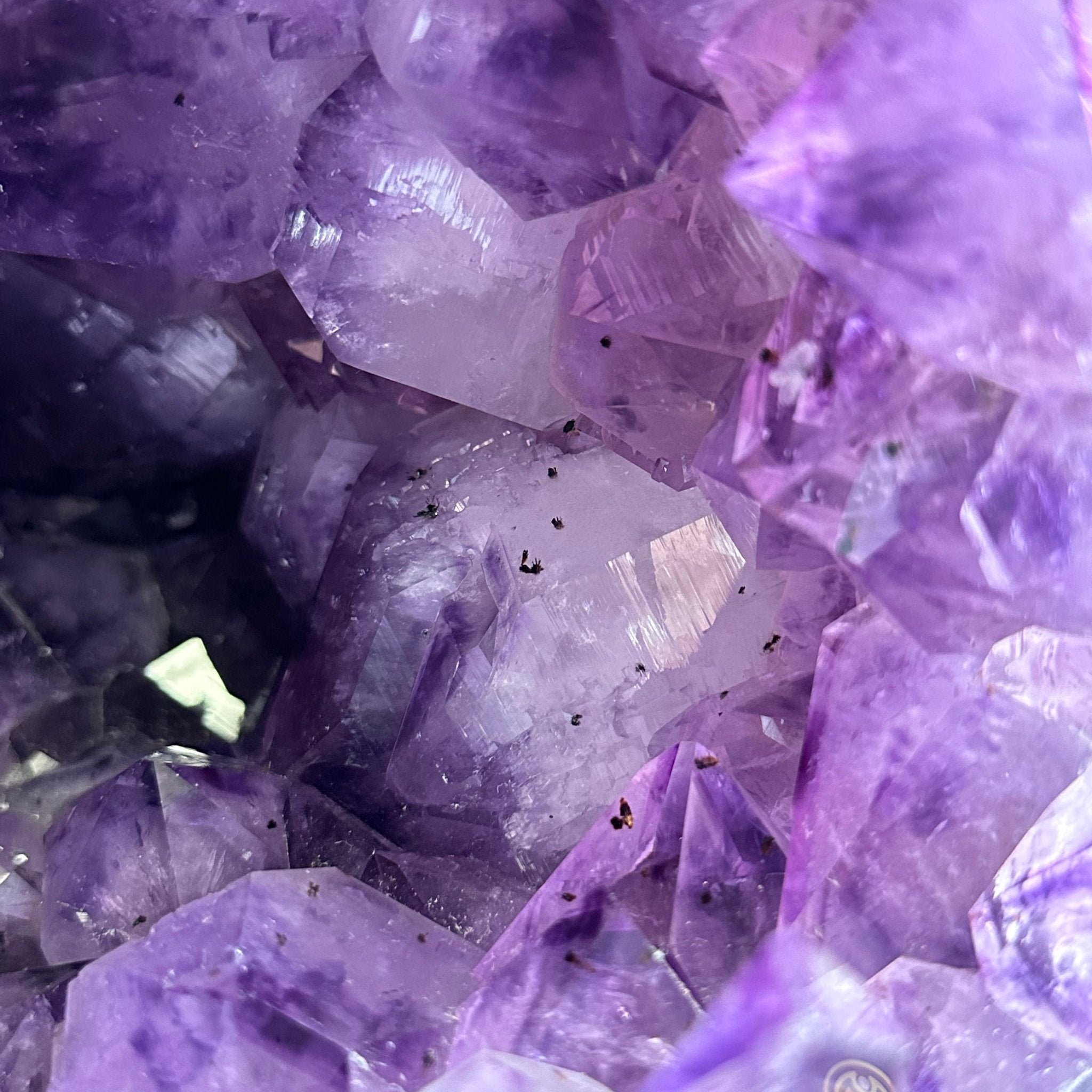 Extra Plus Quality Polished Brazilian Amethyst Cathedral, 161.3 lbs & 24.75" tall Model #5602-0047 by Brazil Gems - Brazil GemsBrazil GemsExtra Plus Quality Polished Brazilian Amethyst Cathedral, 161.3 lbs & 24.75" tall Model #5602-0047 by Brazil GemsPolished Cathedrals5602-0047