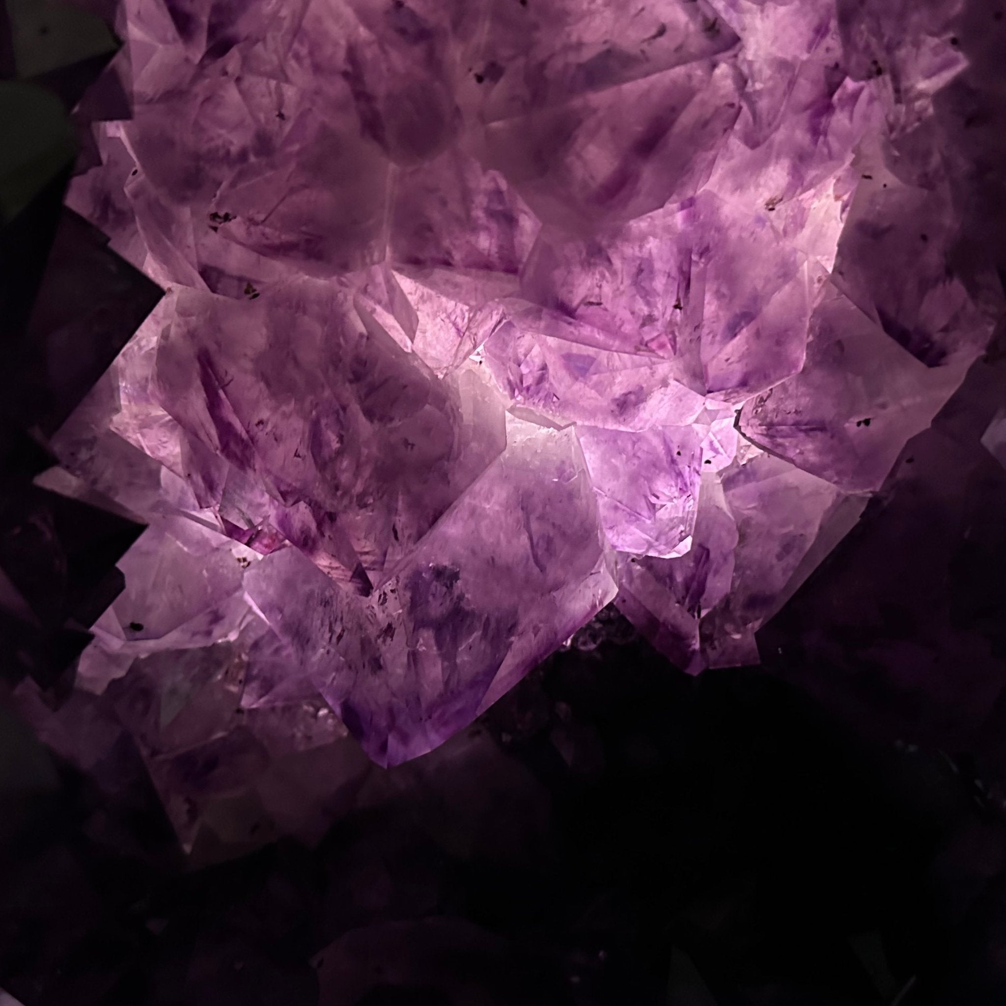 Extra Plus Quality Polished Brazilian Amethyst Cathedral, 161.3 lbs & 24.75" tall Model #5602-0047 by Brazil Gems - Brazil GemsBrazil GemsExtra Plus Quality Polished Brazilian Amethyst Cathedral, 161.3 lbs & 24.75" tall Model #5602-0047 by Brazil GemsPolished Cathedrals5602-0047