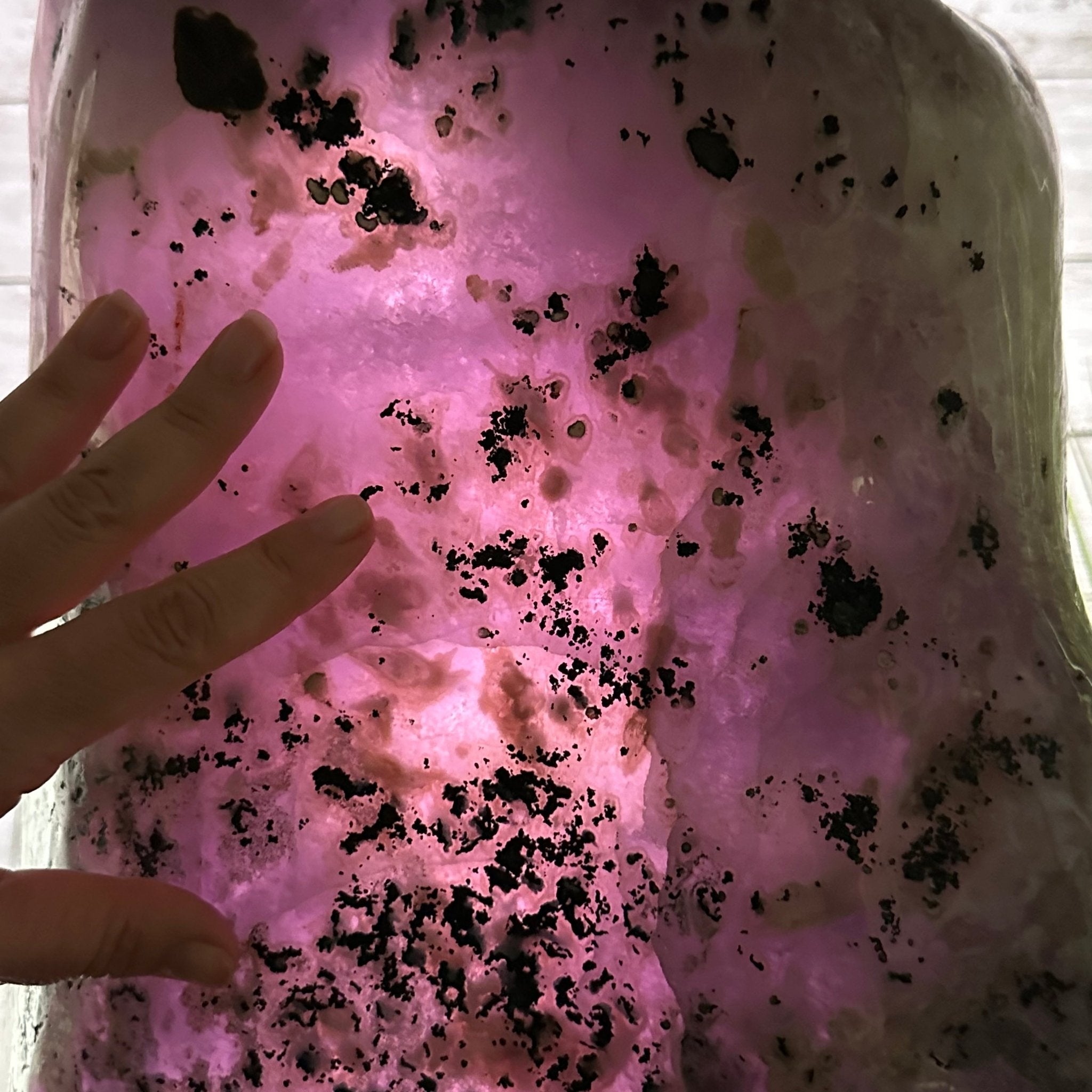 Extra Plus Quality Polished Brazilian Amethyst Cathedral, 161.3 lbs & 24.75" tall Model #5602-0047 by Brazil Gems - Brazil GemsBrazil GemsExtra Plus Quality Polished Brazilian Amethyst Cathedral, 161.3 lbs & 24.75" tall Model #5602-0047 by Brazil GemsPolished Cathedrals5602-0047