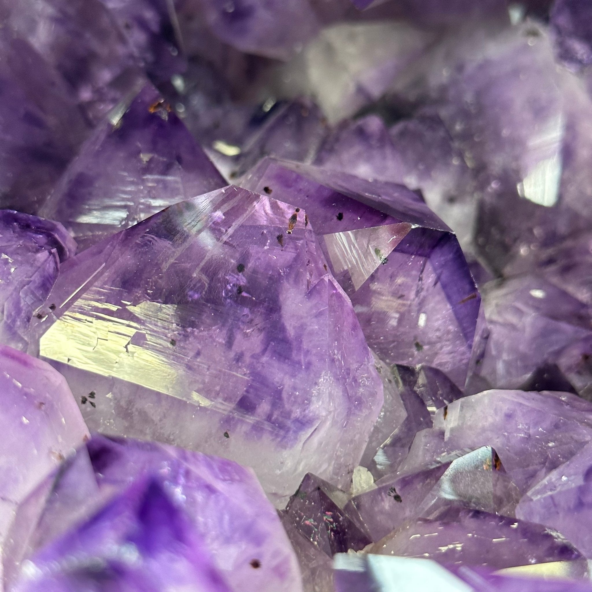 Extra Plus Quality Polished Brazilian Amethyst Cathedral, 161.3 lbs & 24.75" tall Model #5602-0047 by Brazil Gems - Brazil GemsBrazil GemsExtra Plus Quality Polished Brazilian Amethyst Cathedral, 161.3 lbs & 24.75" tall Model #5602-0047 by Brazil GemsPolished Cathedrals5602-0047