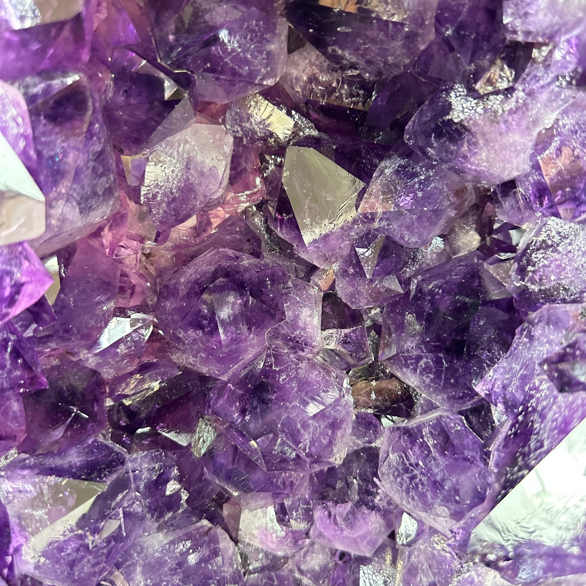 Extra Plus Quality Polished Brazilian Amethyst Cathedral, 165.3 lbs & 25.25" tall Model #5602-0019 by Brazil Gems - Brazil GemsBrazil GemsExtra Plus Quality Polished Brazilian Amethyst Cathedral, 165.3 lbs & 25.25" tall Model #5602-0019 by Brazil GemsPolished Cathedrals5602-0019