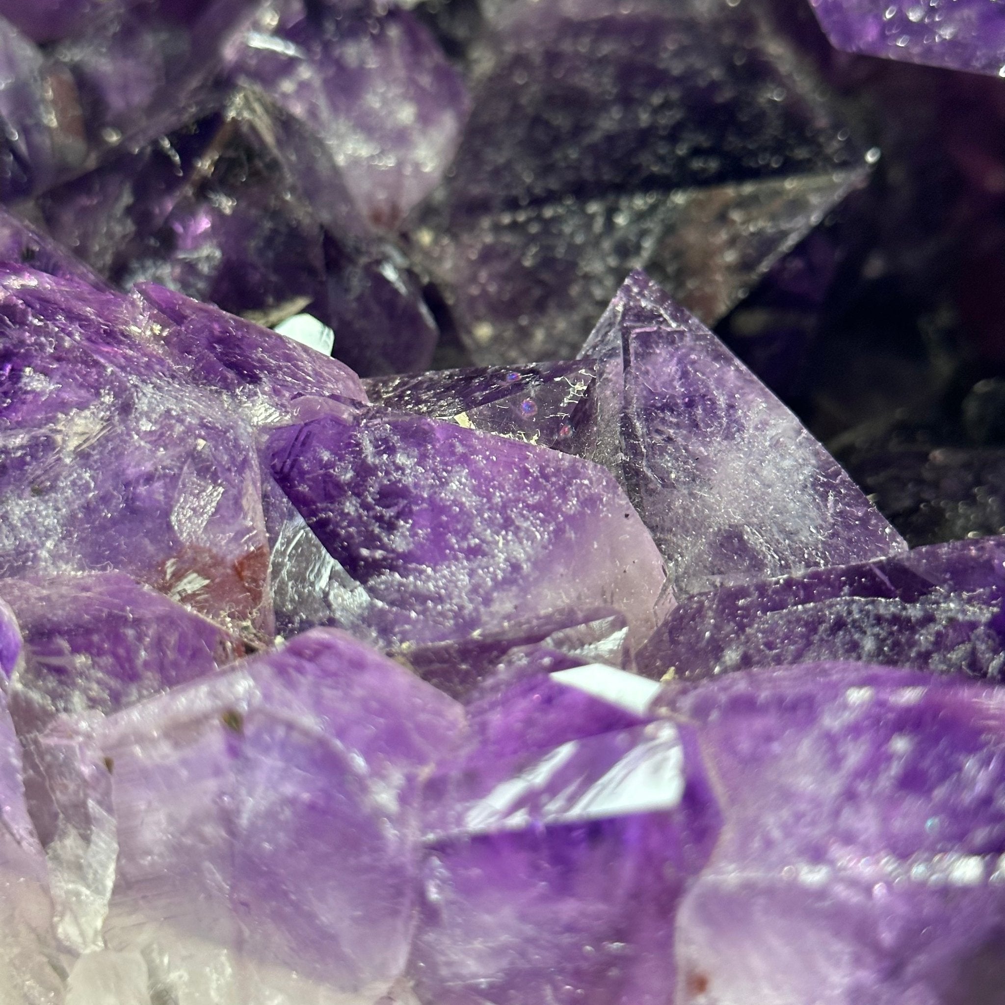 Extra Plus Quality Polished Brazilian Amethyst Cathedral, 165.3 lbs & 25.25" tall Model #5602-0019 by Brazil Gems - Brazil GemsBrazil GemsExtra Plus Quality Polished Brazilian Amethyst Cathedral, 165.3 lbs & 25.25" tall Model #5602-0019 by Brazil GemsPolished Cathedrals5602-0019