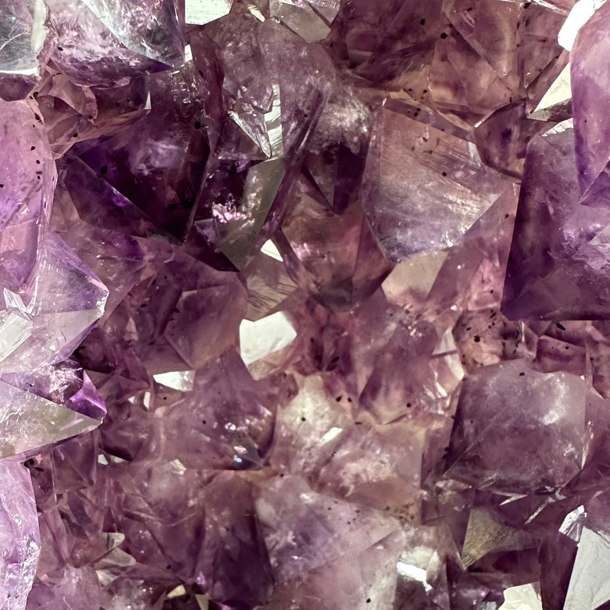 Extra Plus Quality Polished Brazilian Amethyst Cathedral, 27.8 lbs & 17.1" tall Model #5602-0156 by Brazil Gems - Brazil GemsBrazil GemsExtra Plus Quality Polished Brazilian Amethyst Cathedral, 27.8 lbs & 17.1" tall Model #5602-0156 by Brazil GemsPolished Cathedrals5602-0156