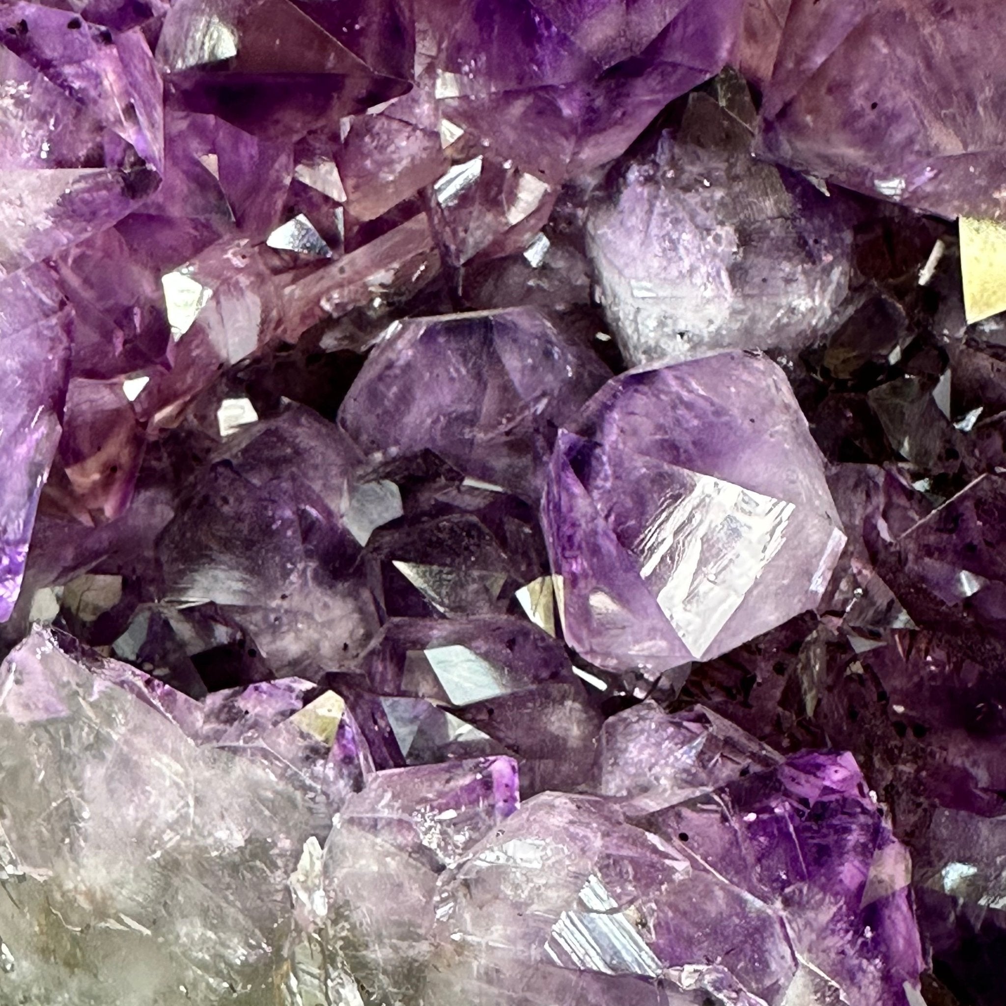 Extra Plus Quality Polished Brazilian Amethyst Cathedral, 27.8 lbs & 17.1" tall Model #5602-0156 by Brazil Gems - Brazil GemsBrazil GemsExtra Plus Quality Polished Brazilian Amethyst Cathedral, 27.8 lbs & 17.1" tall Model #5602-0156 by Brazil GemsPolished Cathedrals5602-0156