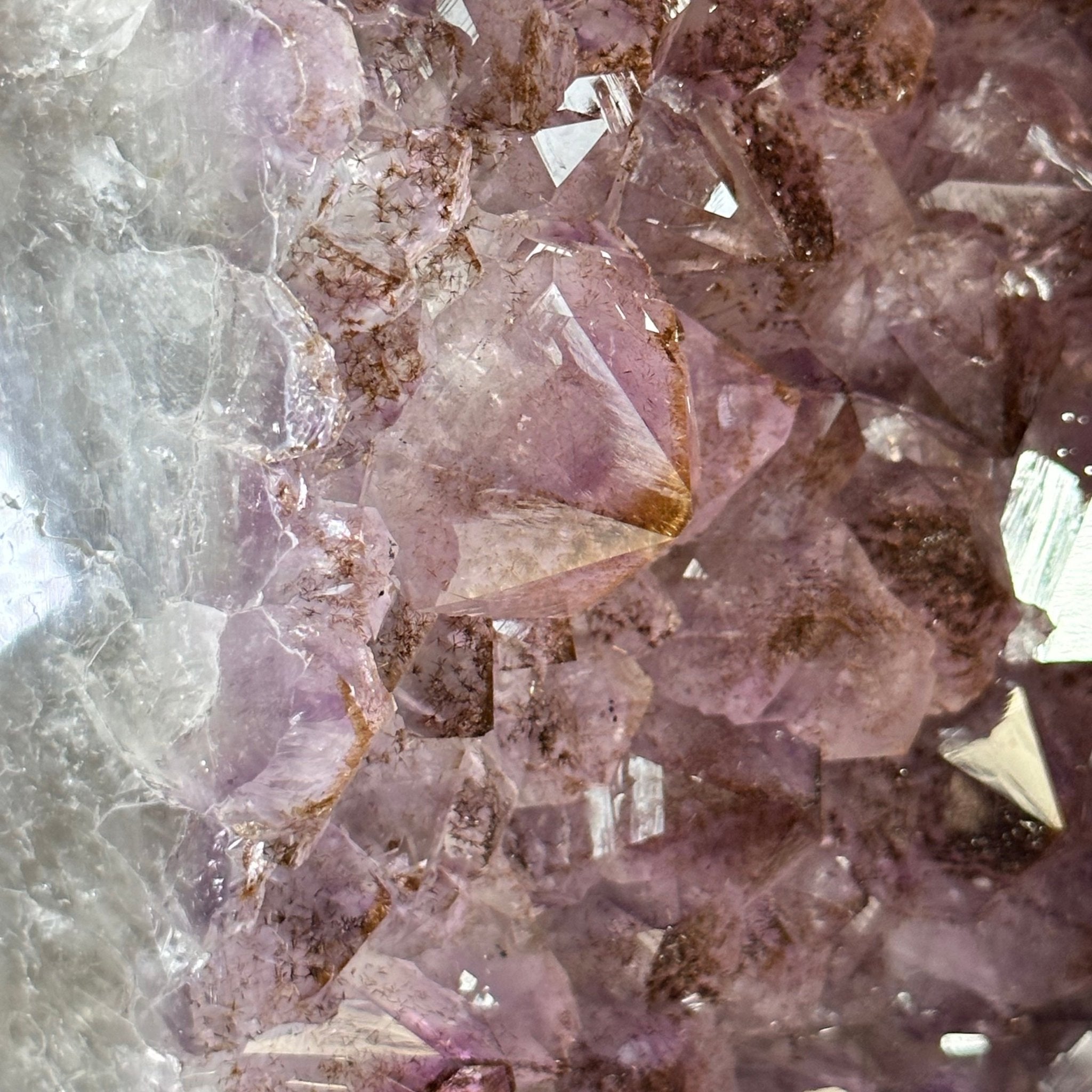 Extra Plus Quality Polished Brazilian Amethyst Cathedral, 46.6 lbs & 15.75" tall Model #5602-0193 by Brazil Gems - Brazil GemsBrazil GemsExtra Plus Quality Polished Brazilian Amethyst Cathedral, 46.6 lbs & 15.75" tall Model #5602-0193 by Brazil GemsPolished Cathedrals5602-0193