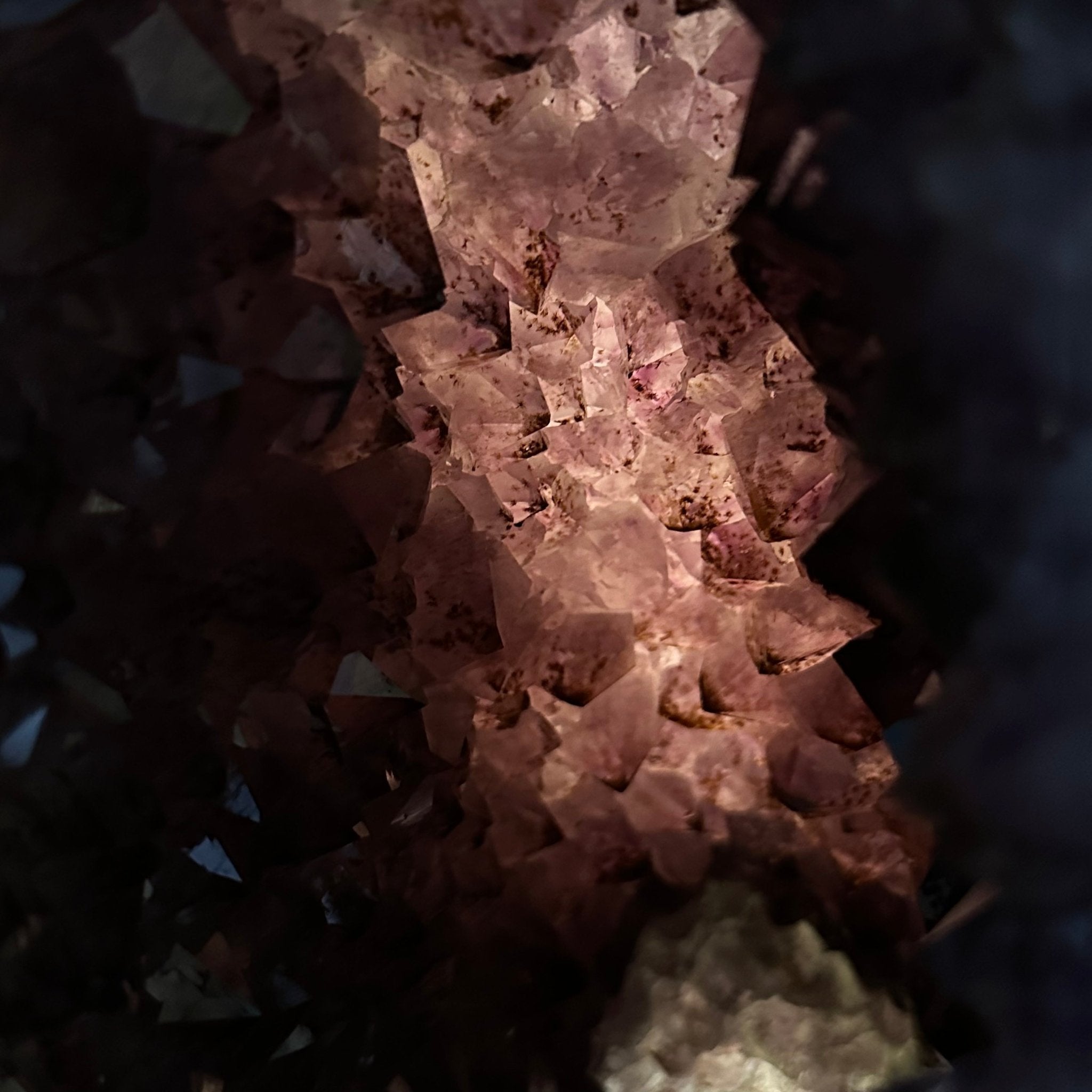 Extra Plus Quality Polished Brazilian Amethyst Cathedral, 46.6 lbs & 15.75" tall Model #5602-0193 by Brazil Gems - Brazil GemsBrazil GemsExtra Plus Quality Polished Brazilian Amethyst Cathedral, 46.6 lbs & 15.75" tall Model #5602-0193 by Brazil GemsPolished Cathedrals5602-0193