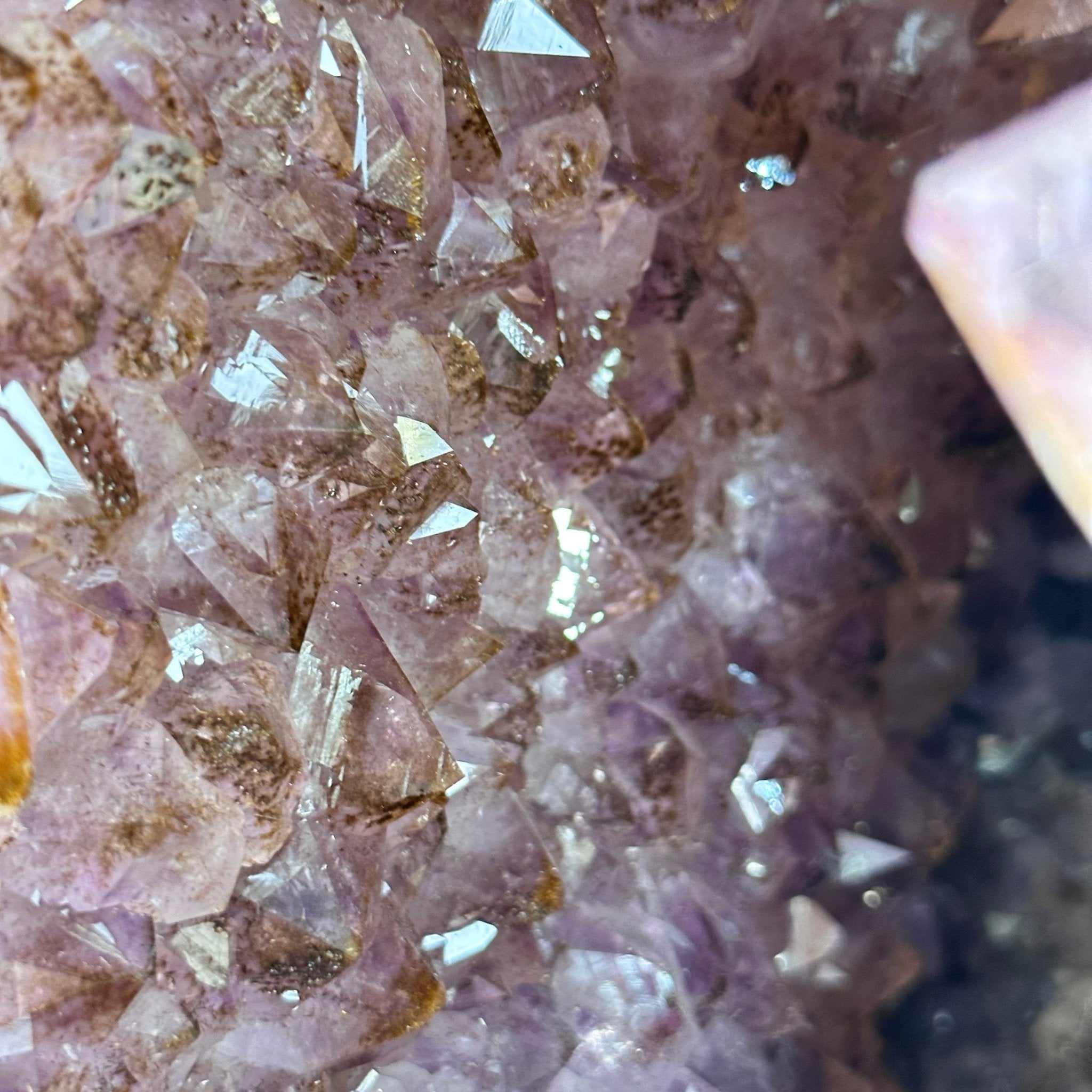 Extra Plus Quality Polished Brazilian Amethyst Cathedral, 46.6 lbs & 15.75" tall Model #5602-0193 by Brazil Gems - Brazil GemsBrazil GemsExtra Plus Quality Polished Brazilian Amethyst Cathedral, 46.6 lbs & 15.75" tall Model #5602-0193 by Brazil GemsPolished Cathedrals5602-0193