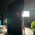 Extra Plus Quality Polished Brazilian Amethyst Cathedral, 53.7 lbs & 15" tall Model #5602-0159 by Brazil Gems - Brazil GemsBrazil GemsExtra Plus Quality Polished Brazilian Amethyst Cathedral, 53.7 lbs & 15" tall Model #5602-0159 by Brazil GemsPolished Cathedrals5602-0159