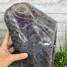 Extra Plus Quality Polished Brazilian Amethyst Cathedral, 53.7 lbs & 15" tall Model #5602-0159 by Brazil Gems - Brazil GemsBrazil GemsExtra Plus Quality Polished Brazilian Amethyst Cathedral, 53.7 lbs & 15" tall Model #5602-0159 by Brazil GemsPolished Cathedrals5602-0159
