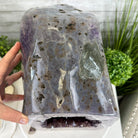 Extra Plus Quality Polished Brazilian Amethyst Cathedral, 53.7 lbs & 15" tall Model #5602-0159 by Brazil Gems - Brazil GemsBrazil GemsExtra Plus Quality Polished Brazilian Amethyst Cathedral, 53.7 lbs & 15" tall Model #5602-0159 by Brazil GemsPolished Cathedrals5602-0159