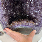 Extra Plus Quality Polished Brazilian Amethyst Cathedral, 53.7 lbs & 15" tall Model #5602-0159 by Brazil Gems - Brazil GemsBrazil GemsExtra Plus Quality Polished Brazilian Amethyst Cathedral, 53.7 lbs & 15" tall Model #5602-0159 by Brazil GemsPolished Cathedrals5602-0159