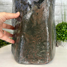 Extra Plus Quality Polished Brazilian Amethyst Cathedral, 53.7 lbs & 15" tall Model #5602-0159 by Brazil Gems - Brazil GemsBrazil GemsExtra Plus Quality Polished Brazilian Amethyst Cathedral, 53.7 lbs & 15" tall Model #5602-0159 by Brazil GemsPolished Cathedrals5602-0159