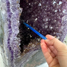 Extra Plus Quality Polished Brazilian Amethyst Cathedral, 53.7 lbs & 15" tall Model #5602-0159 by Brazil Gems - Brazil GemsBrazil GemsExtra Plus Quality Polished Brazilian Amethyst Cathedral, 53.7 lbs & 15" tall Model #5602-0159 by Brazil GemsPolished Cathedrals5602-0159