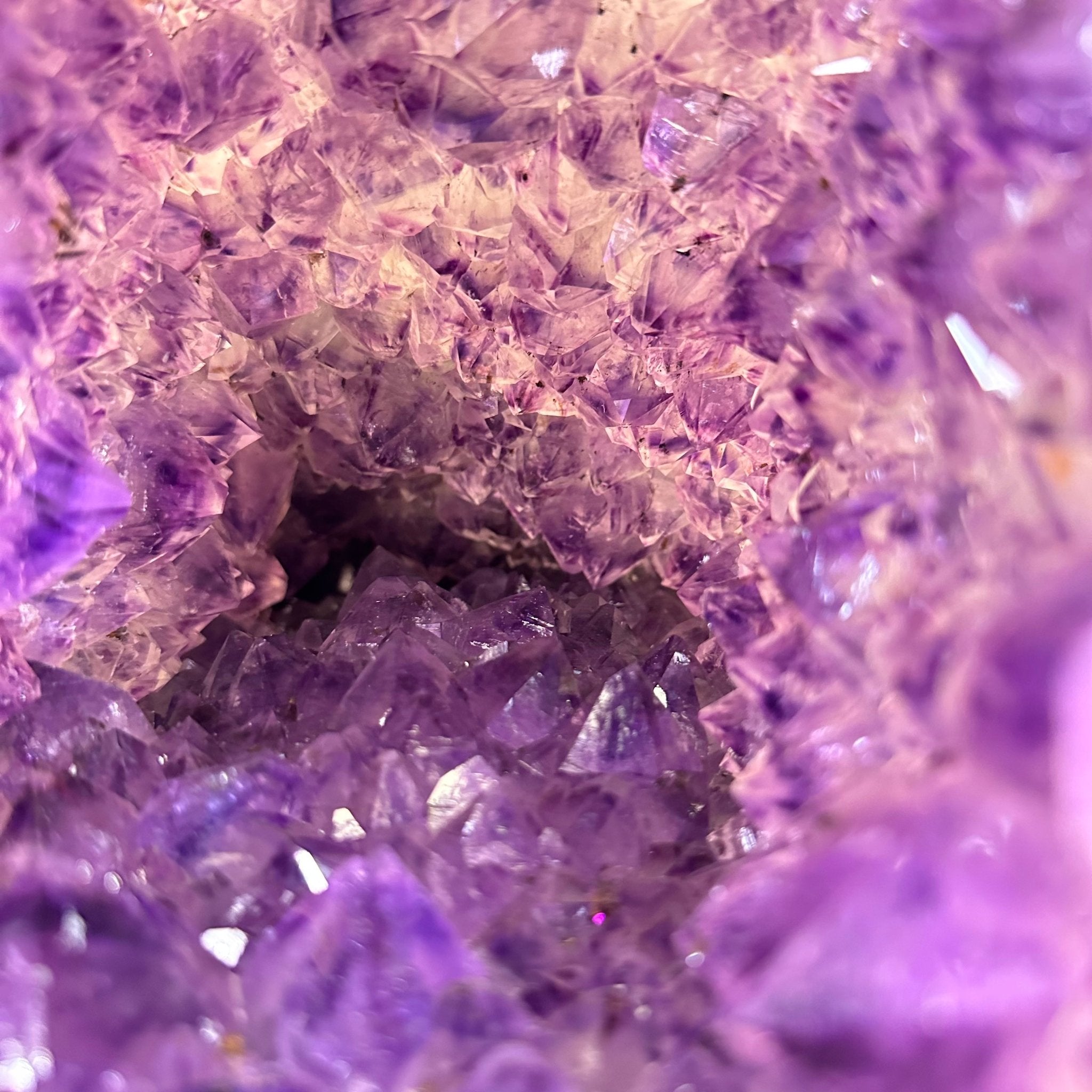 Extra Plus Quality Polished Brazilian Amethyst Cathedral, 69.6 lbs & 27.3" tall Model #5602-0120 by Brazil Gems - Brazil GemsBrazil GemsExtra Plus Quality Polished Brazilian Amethyst Cathedral, 69.6 lbs & 27.3" tall Model #5602-0120 by Brazil GemsPolished Cathedrals5602-0120