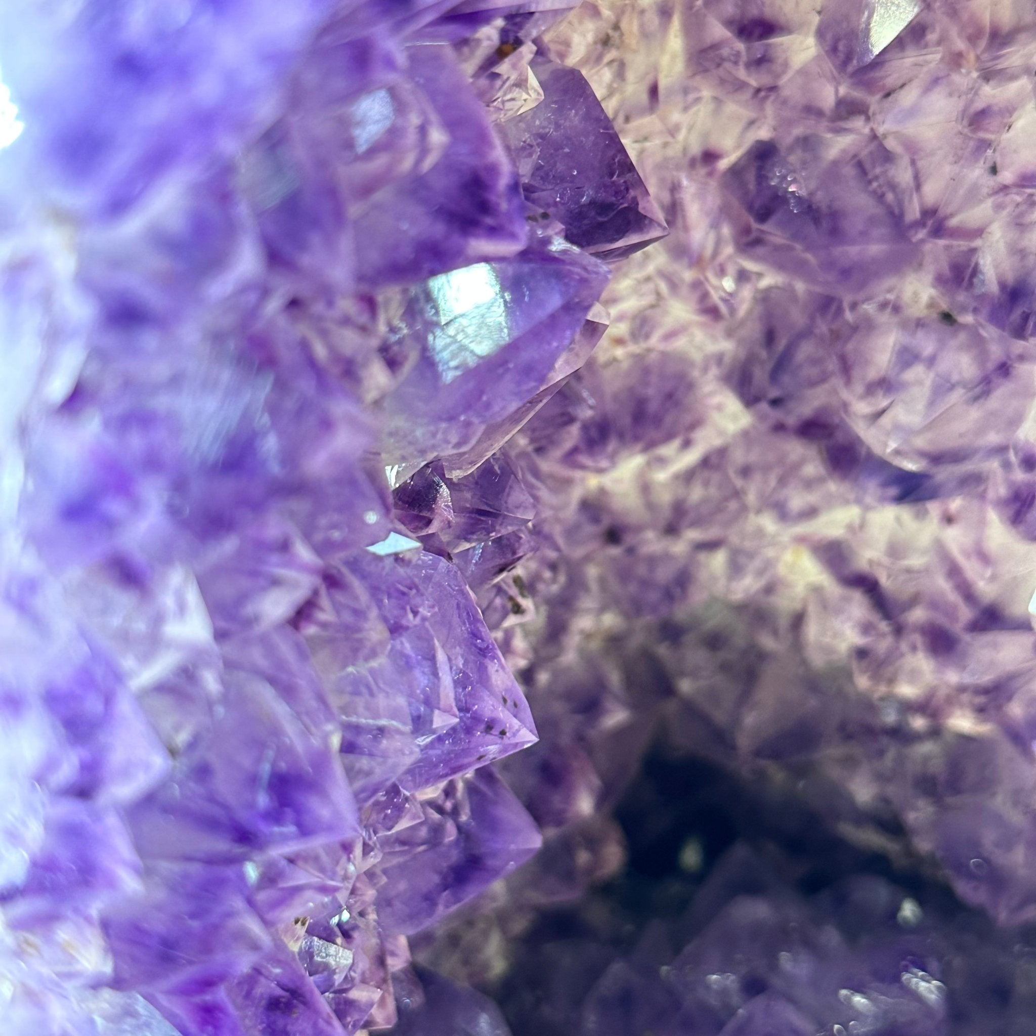 Extra Plus Quality Polished Brazilian Amethyst Cathedral, 69.6 lbs & 27.3" tall Model #5602-0120 by Brazil Gems - Brazil GemsBrazil GemsExtra Plus Quality Polished Brazilian Amethyst Cathedral, 69.6 lbs & 27.3" tall Model #5602-0120 by Brazil GemsPolished Cathedrals5602-0120