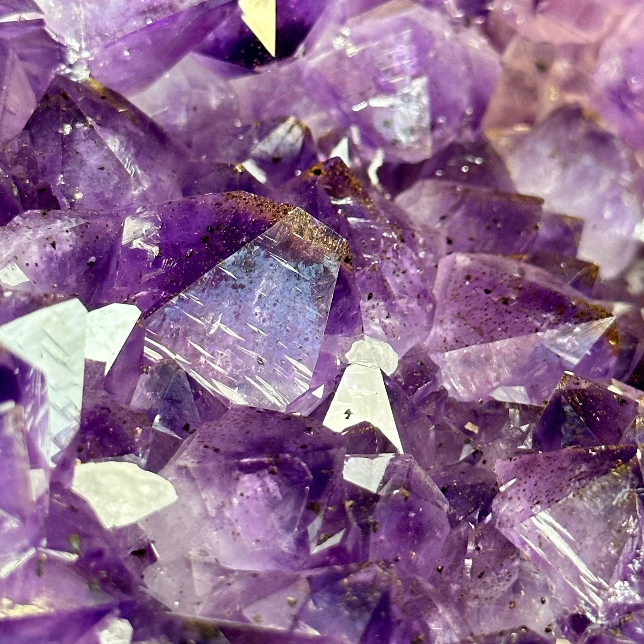 Extra Plus Quality Polished Brazilian Amethyst Cathedral, 81.9 lbs & 16.5" tall Model #5602-0180 by Brazil Gems - Brazil GemsBrazil GemsExtra Plus Quality Polished Brazilian Amethyst Cathedral, 81.9 lbs & 16.5" tall Model #5602-0180 by Brazil GemsPolished Cathedrals5602-0180