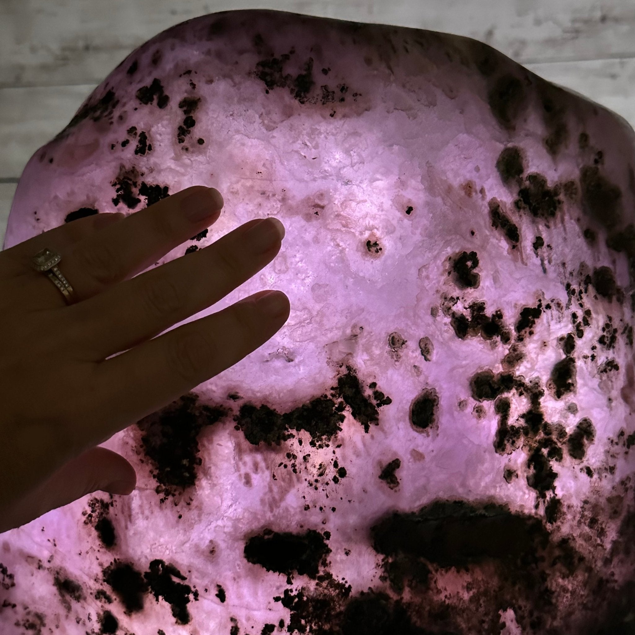 Extra Plus Quality Polished Brazilian Amethyst Cathedral, 81.9 lbs & 16.5" tall Model #5602-0180 by Brazil Gems - Brazil GemsBrazil GemsExtra Plus Quality Polished Brazilian Amethyst Cathedral, 81.9 lbs & 16.5" tall Model #5602-0180 by Brazil GemsPolished Cathedrals5602-0180