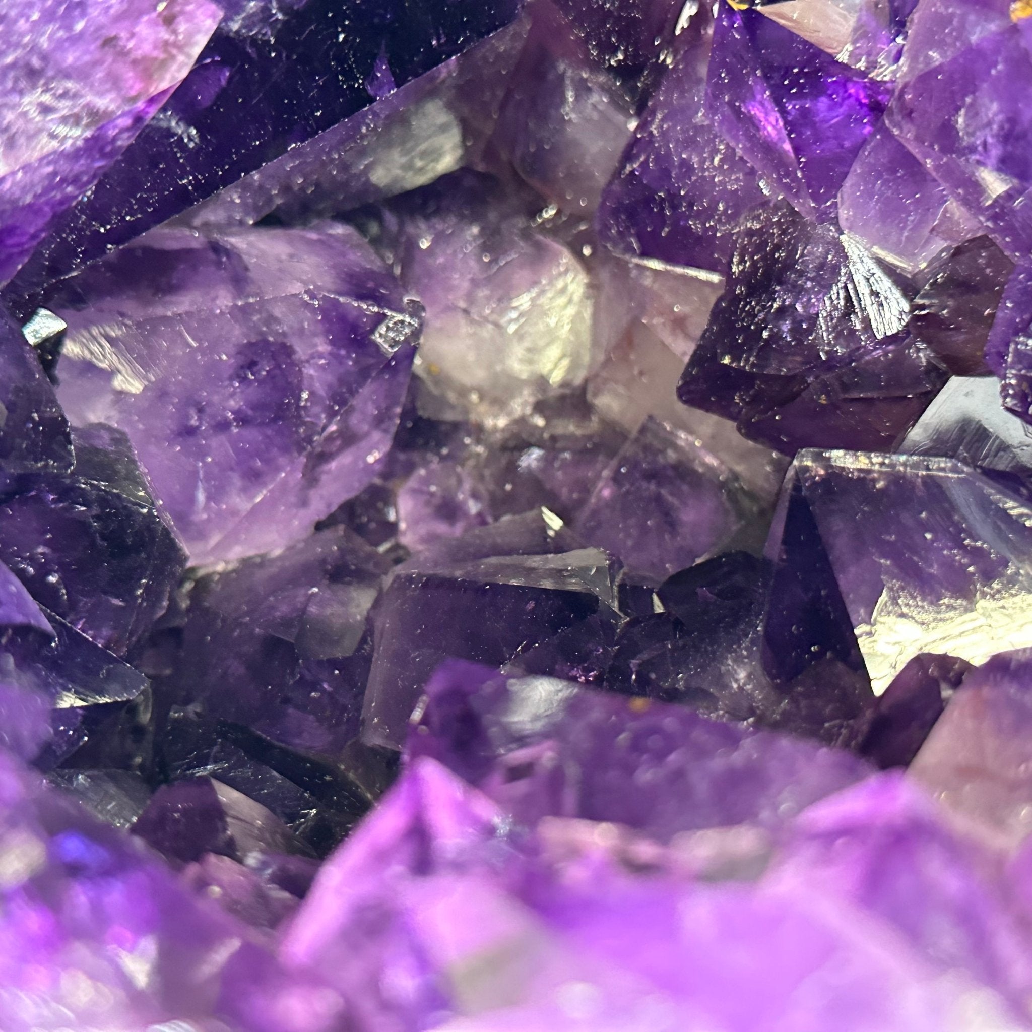 Extra Plus Quality Polished Brazilian Amethyst Cathedral, 85.4 lbs & 16.75" tall Model #5602-0044 by Brazil Gems - Brazil GemsBrazil GemsExtra Plus Quality Polished Brazilian Amethyst Cathedral, 85.4 lbs & 16.75" tall Model #5602-0044 by Brazil GemsPolished Cathedrals5602-0044