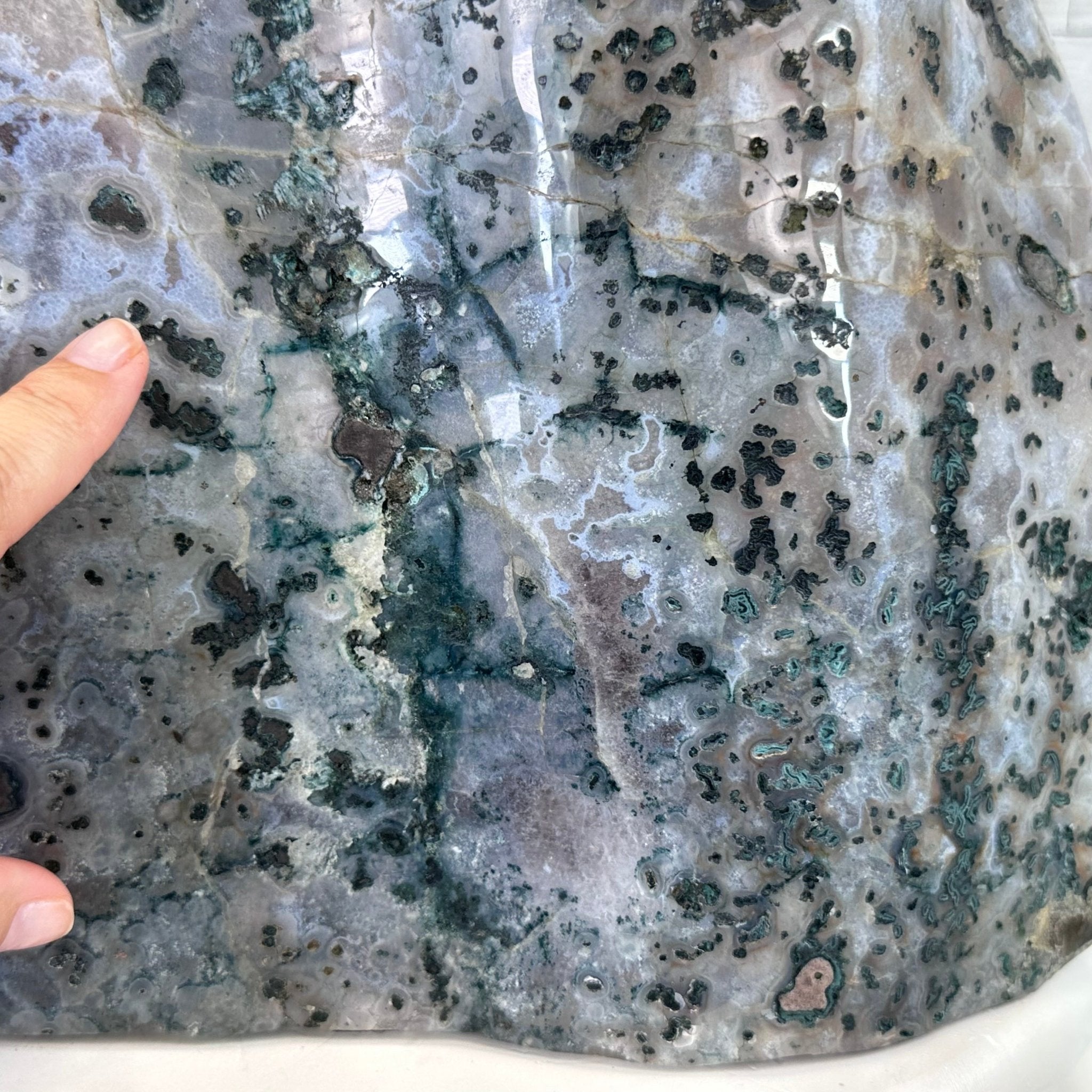 Extra Plus Quality Polished Brazilian Amethyst Cathedral, 85.4 lbs & 16.75" tall Model #5602-0044 by Brazil Gems - Brazil GemsBrazil GemsExtra Plus Quality Polished Brazilian Amethyst Cathedral, 85.4 lbs & 16.75" tall Model #5602-0044 by Brazil GemsPolished Cathedrals5602-0044