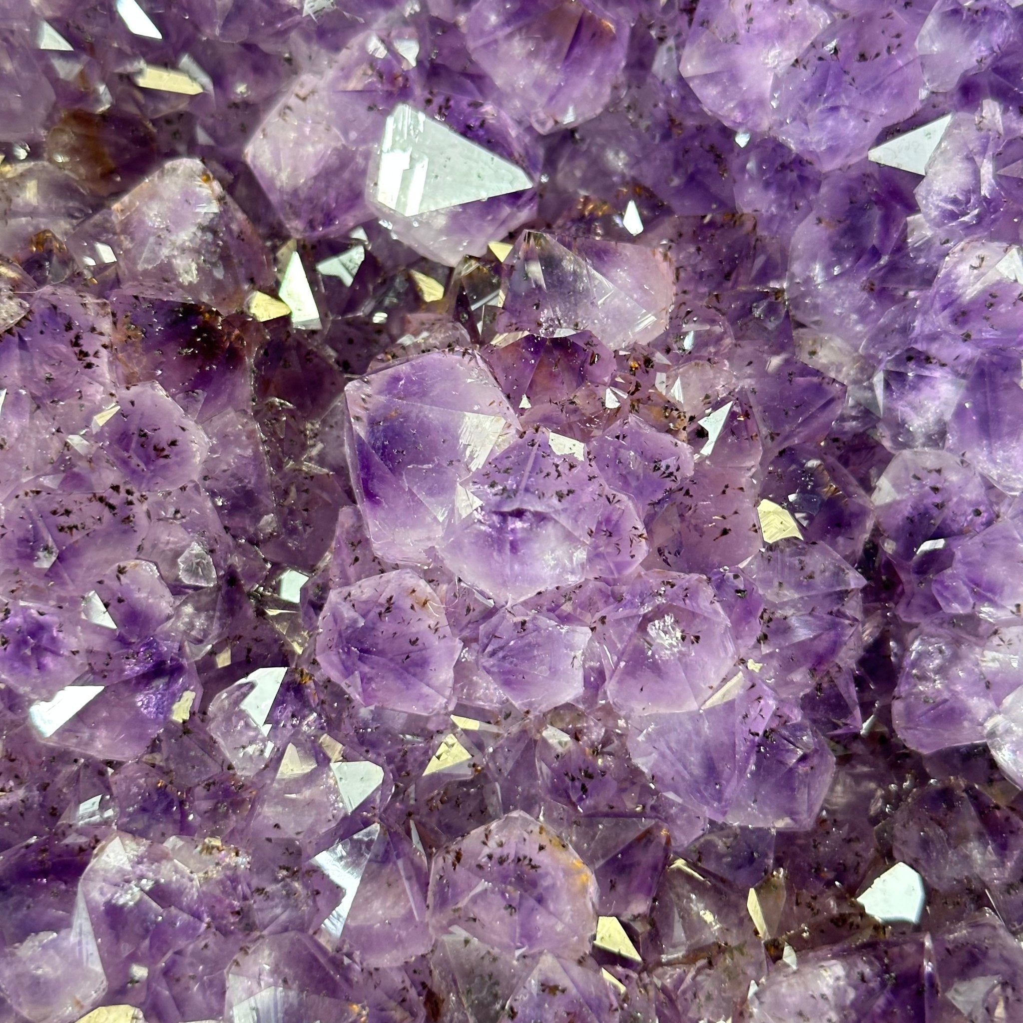 Extra Plus Quality Polished Brazilian Amethyst Cathedral, 96.2 lbs & 27.75" tall Model #5602-0057 by Brazil Gems - Brazil GemsBrazil GemsExtra Plus Quality Polished Brazilian Amethyst Cathedral, 96.2 lbs & 27.75" tall Model #5602-0057 by Brazil GemsPolished Cathedrals5602-0057