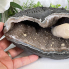Extra Plus Quality Unique Uruguayan Amethyst Geode, 3.75” tall & 6.6 lbs #5520-0013 by Brazil Gems - Brazil GemsBrazil GemsExtra Plus Quality Unique Uruguayan Amethyst Geode, 3.75” tall & 6.6 lbs #5520-0013 by Brazil GemsClusters: Unique & Freeform5520-0013