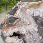 Extra Plus Quality Unique Uruguayan Amethyst Geode, 4.25” tall & 14.3 lbs #5520-0017 by Brazil Gems - Brazil GemsBrazil GemsExtra Plus Quality Unique Uruguayan Amethyst Geode, 4.25” tall & 14.3 lbs #5520-0017 by Brazil GemsClusters: Unique & Freeform5520-0017